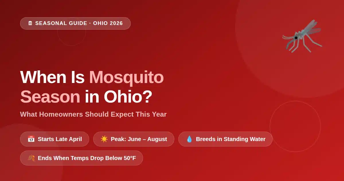 Mosquito Season in Ohio