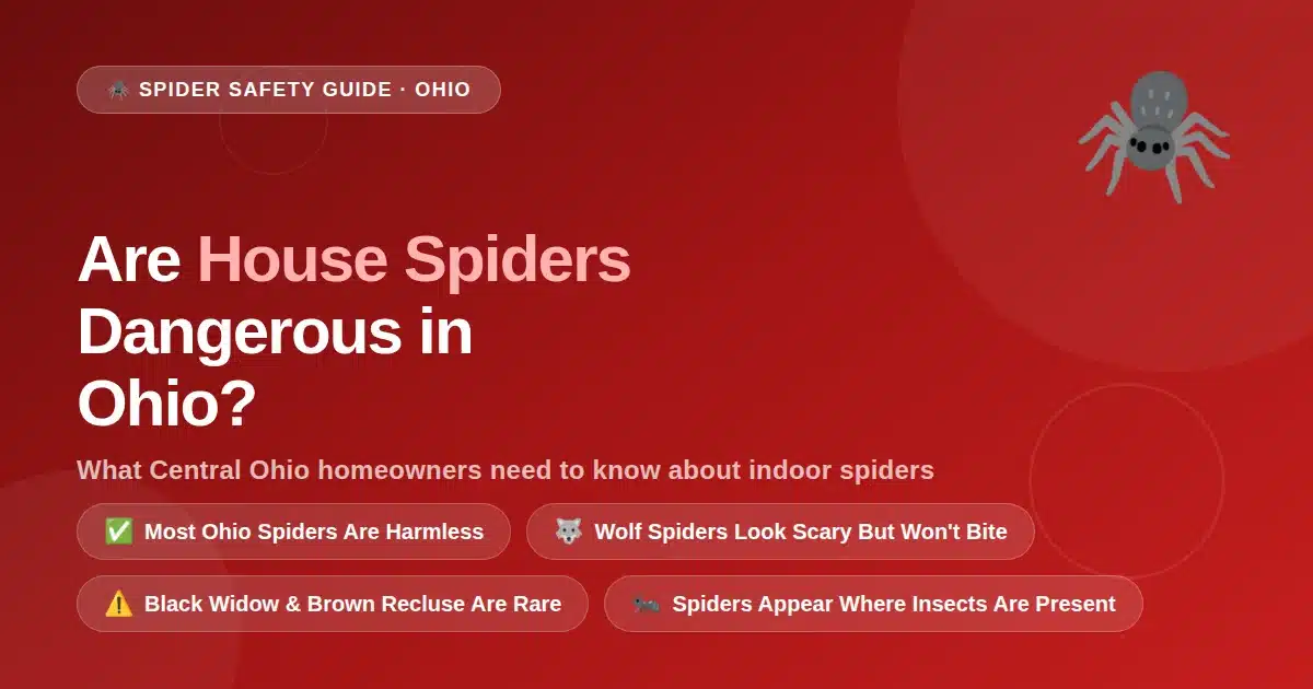 Spiders Dangerous In Ohio